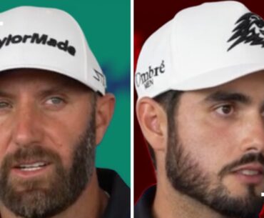Dustin Johnson AND Abraham Ancer REACT to the SECOND ROUND of the LIV Golf Invitational Chicago