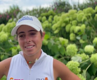Segunda jornada Evian Championship entrevista Ana Peláez
