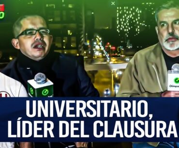 ERICK Y GONZALO: UNIVERSITARIO, LÍDER DEL CLAUSURA