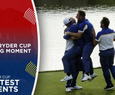 Every Ryder Cup-Winning Moment