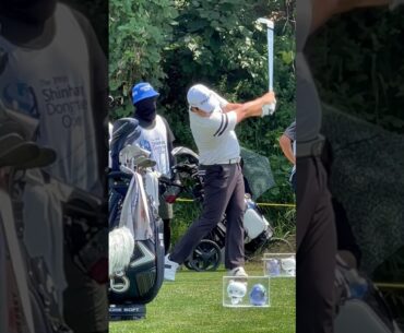 #황중곤 프로, 파3 아이언 티샷 | 신한동해오픈