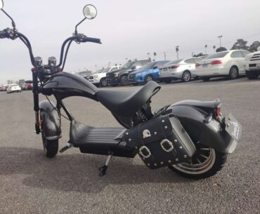 SoverSky 4000W 45MPH Carbon fiber Chopper scooter MH3 Coming。。。。。。。。