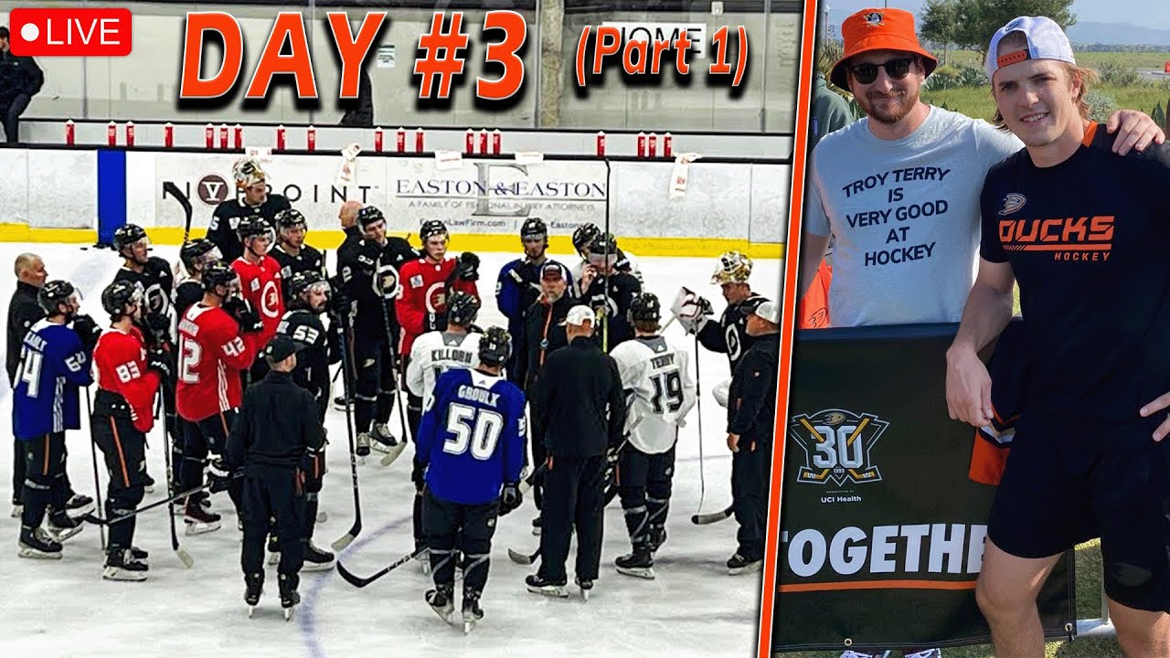 LIVE from 2023 Ducks Training Camp Day #3 (Part 1) LIVE from 2023 Ducks Training Camp Day #3 (Part 1)