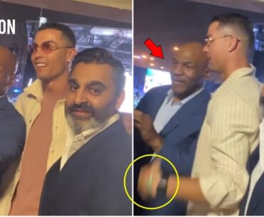 Cristiano Ronaldo meet Mike Tyson!!💪😱😤