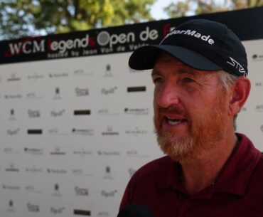 Greg Owen - Round One Leader (Interview) | WCM Legends Open de France hosted by Jean Van de Velde