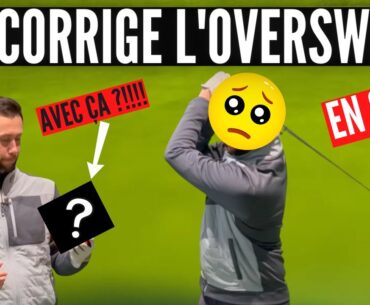 Améliorez votre swing de golf en résolvant le problème de l'OVERSWING avec cet outil pédagogique