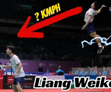 Best Smashers in Badminton - Liang Weikeng | Monster Smash | Smash Compilation (HD)