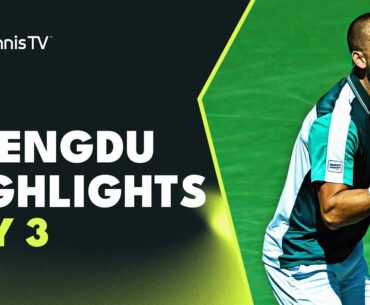 Evans Faces Safiullin; Lajovic Plays Thompson | Chengdu 2023 Day 3 Highlights
