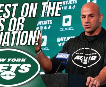 Robert Saleh Gives The Latest On The Quarterback Situation | Aaron Rodgers | Zach Wilson