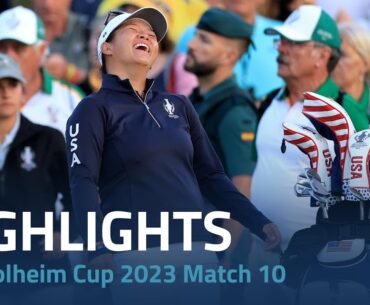 Thompson/Khang vs. Nordqvist/Maguire - The Solheim Cup 2023