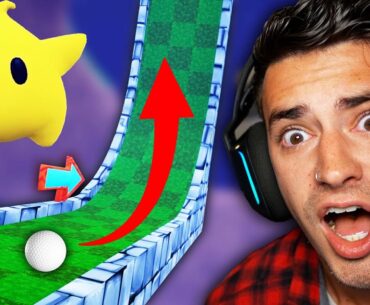 MINI GOLFING IN MARIO GALAXY?! (Golf It)