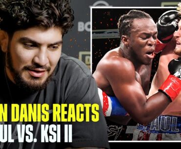 Dillon Danis reacts to KSI vs. Logan Paul II