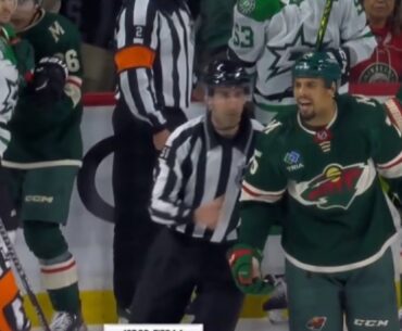 Ryan Reaves Has Some Choice Words For Referee After Receiving Roughing Penalty #Request