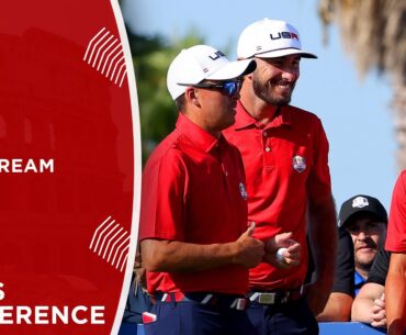 LIVE | Fowler, Morikawa, Homa, Clark Press Conference | 2023 Ryder Cup