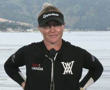 Charley Hull Sunday Flash Interview 2023 US Women's Open