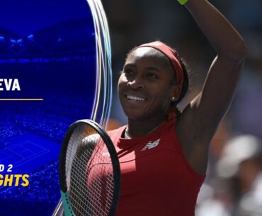Mirra Andreeva vs. Coco Gauff Highlights | 2023 US Open Round 2
