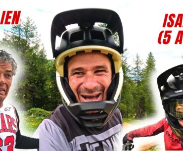 J'ai testé le Bike Park de La Plagne avec Julien (Et Isaac, 5 ans) 🫣