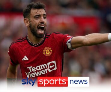 Bruno Fernandes confronted Scott McTominay after Manchester United's defeat to Brighton