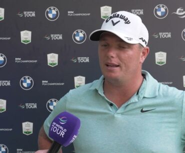Calum Shinkwin Saturday Flash Interview 2023 BMW PGA Championship © DP World Tour