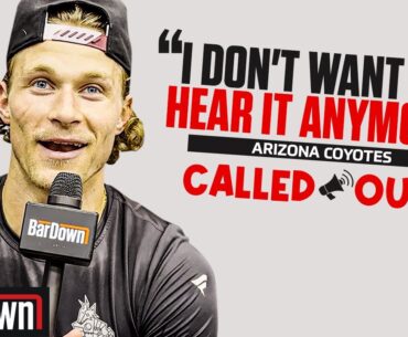 ARIZONA COYOTES PLAYERS CALL OUT THEIR TEAMMATES FOR FUN | FANTASY FOOTBALL EDITION