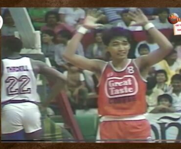#PBAClassicGames: 1987 Open Conference FINALS - TANDUAY VS. GREAT TASTE June 16, 1987 - 4th Quarter