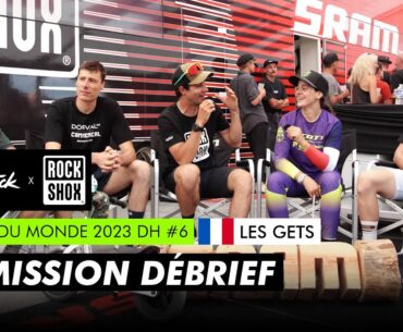 Les Gets DH 2023 #6 🎤[ENG SUB]🔥 L'émission débrief