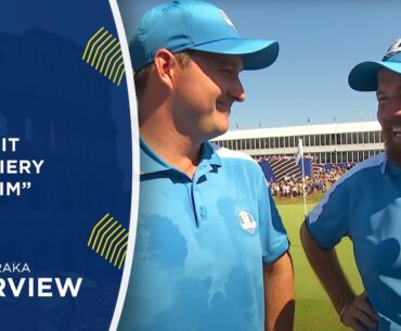 Lowry/Straka Interview | 2023 Ryder Cup