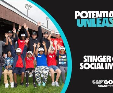 Potential Unleashed: Stinger GC hosts Windy City kids | LIV Golf Chicago