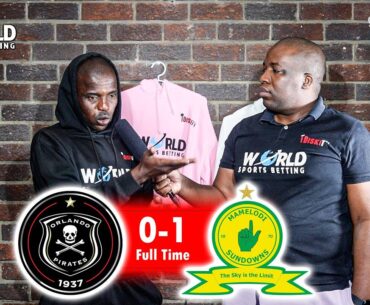 Game of High Emotions, Great Turnout From Fans |Orlando Pirates 0-1 Mamelodi Sundowns |Junior Khanye