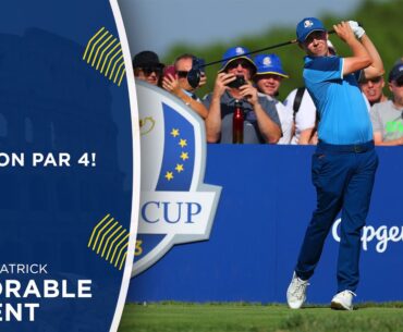 Matt Fitzpatrick's Unreal Eagle on 5th Hole! | 2023 Ryder Cup