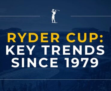 Vital Ryder Cup stats! All the key trends from golf's greatest show