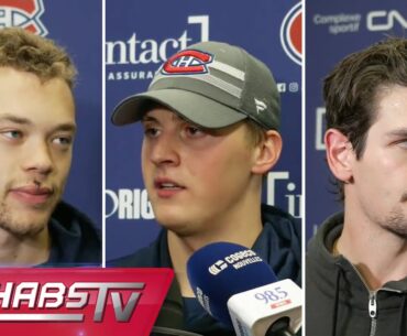 Harris, Primeau, Monahan + more Habs address media at training camp | FULL PRESS CONFERENCES