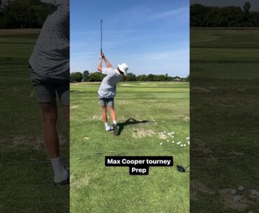 Pre tourney prep with Max Cooper