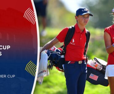 LIVE | Singles | 2023 Junior Ryder Cup