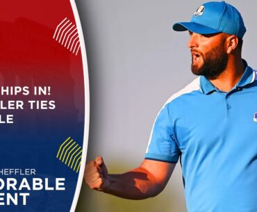 Rahm Chips In, Scheffler Replies | 2023 Ryder Cup