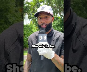 Rapid fire Q&A with Odell Beckham Jr. 🎤 #odellbeckhamjr #nfl