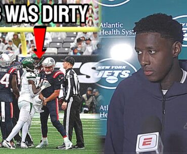 New Video Emerges Of Mac Jones’ Dirty Hit On Sauce Gardner