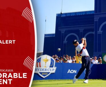 Collin Morikawa's Amazing Eagle | 2023 Ryder Cup