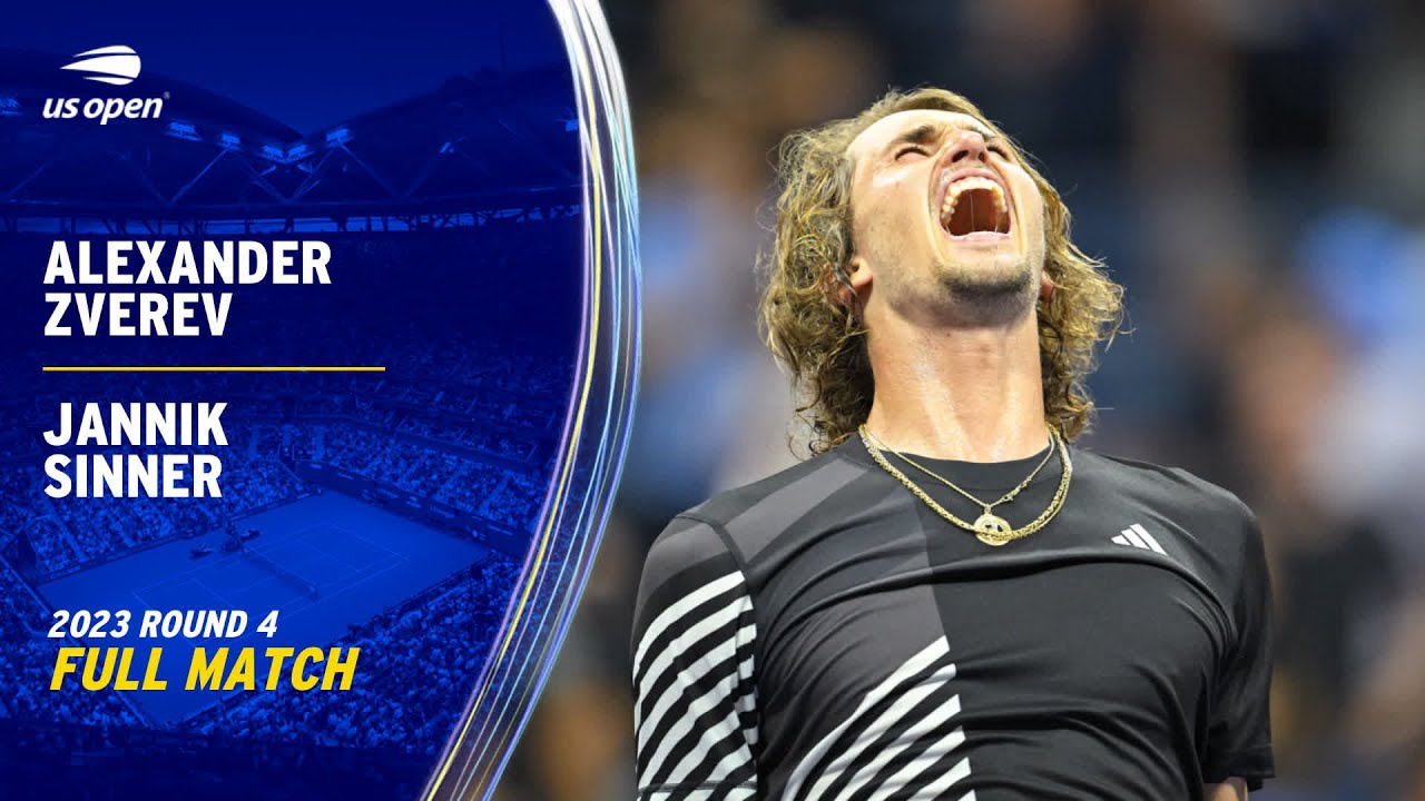 Alexander Zverev vs. Jannik Sinner Full Match | 2023 US Open Round 4 Alexander Zverev vs. Jannik Sinner Full Match | 2023 US Open Round 4