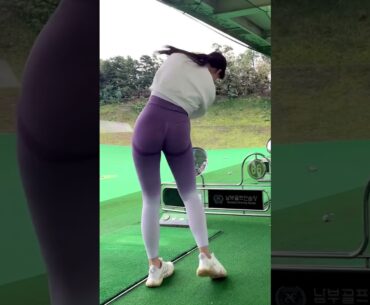 Amazing Golf Swing you need to see | Golf Girl awesome swing | Golf shorts | Kim Eun Sunn 김은선