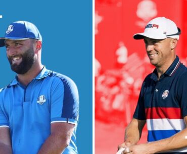 WATCH: Team USA and Europe practice ahead of 2023 Ryder Cup
