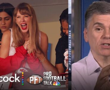 Taylor Swift reportedly to attend Chiefs vs. Jets on SNF | Pro Football Talk | NFL on NBC