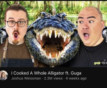 I didn’t know Bubbie did a collab with Joshua Weissman and Guga!