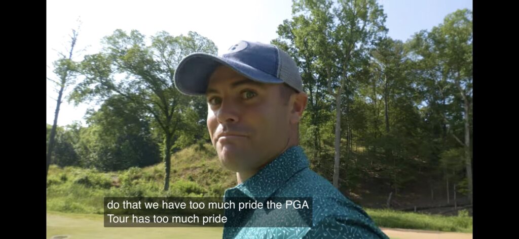 The PGA Tour has too much pride