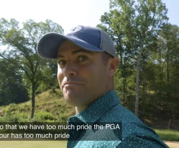 The PGA Tour has too much pride