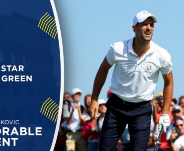 Novak Djokovic Drives Par 4 | All-Star Match | 2023 Ryder Cup