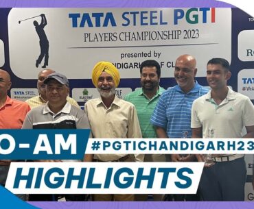 Pro-Am Highlights | Players Championship Chandigarh 2023
