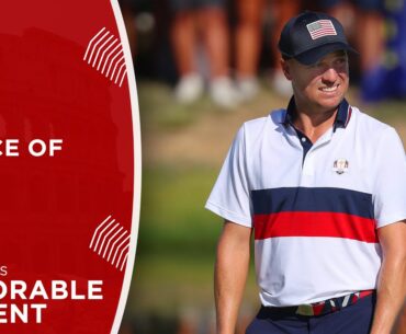Justin Thomas Gets a Slice of Luck! | 2023 Ryder Cup
