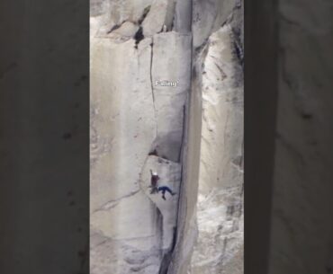 “Money shot!” Tommy Caldwell takes a 50-foot whipper