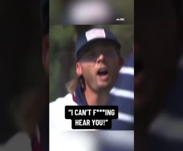 Sam Burns chirping back 🗣️